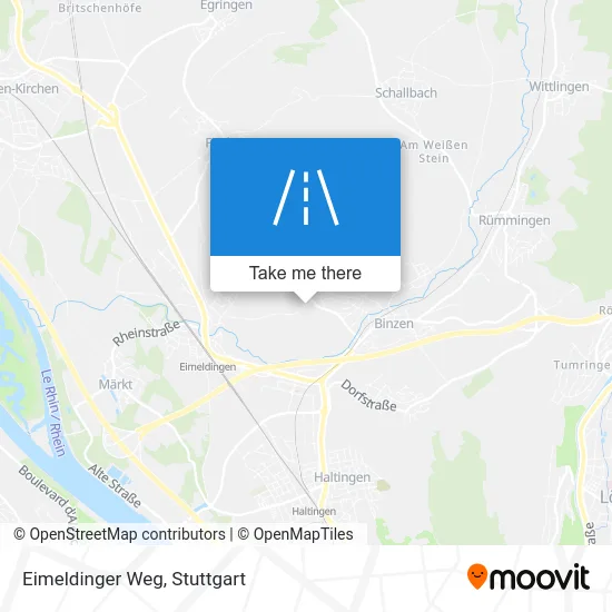 Карта Eimeldinger Weg