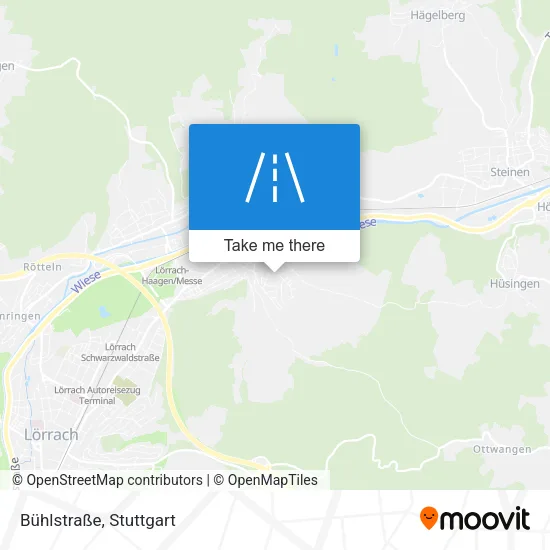 Карта Bühlstraße