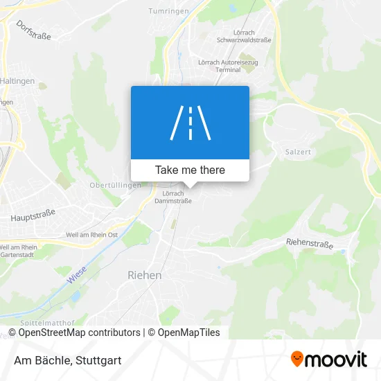 Карта Am Bächle