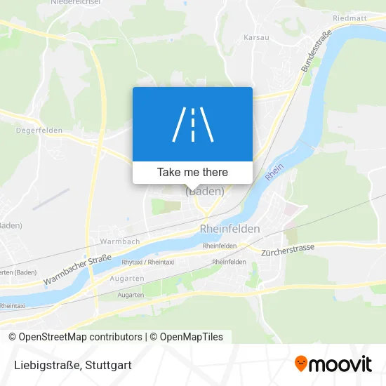 Карта Liebigstraße