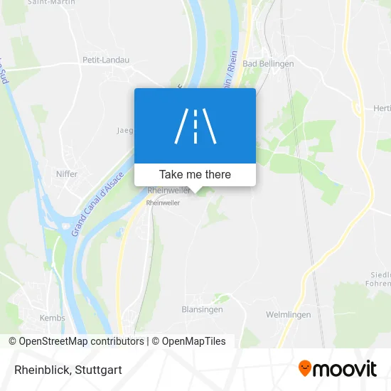 Карта Rheinblick