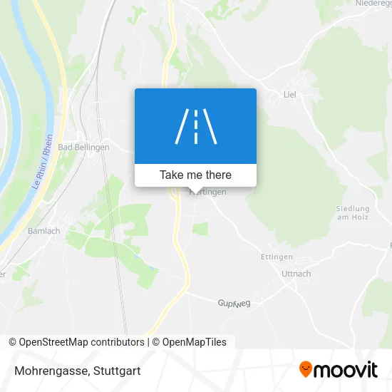 Карта Mohrengasse