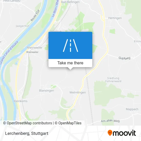 Карта Lerchenberg