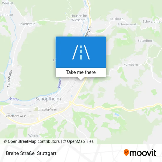 Карта Breite Straße