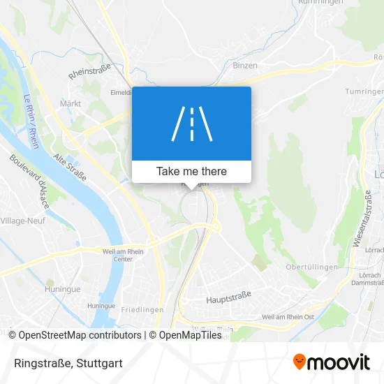 Карта Ringstraße