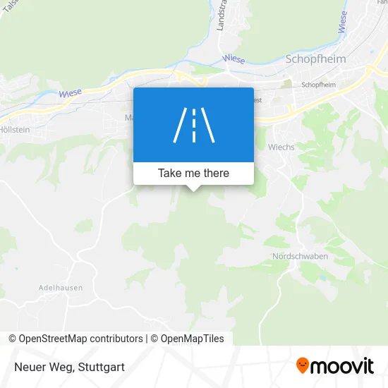 Карта Neuer Weg