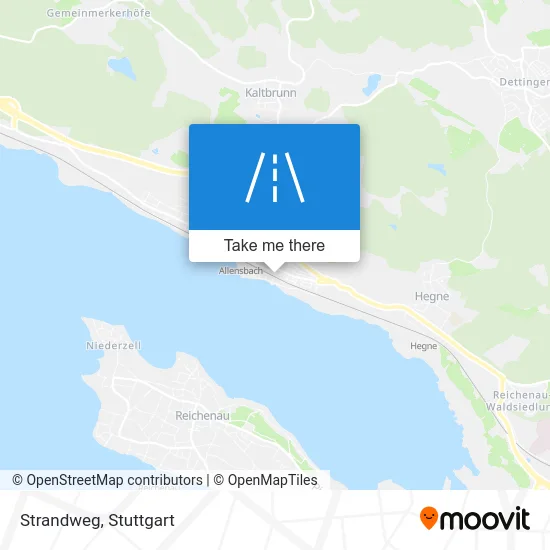 Карта Strandweg