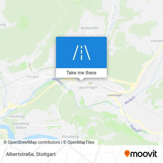 Карта Albertstraße