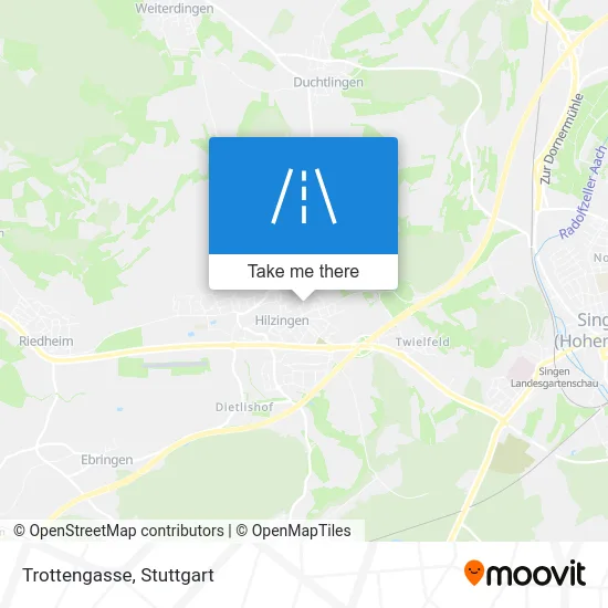 Карта Trottengasse