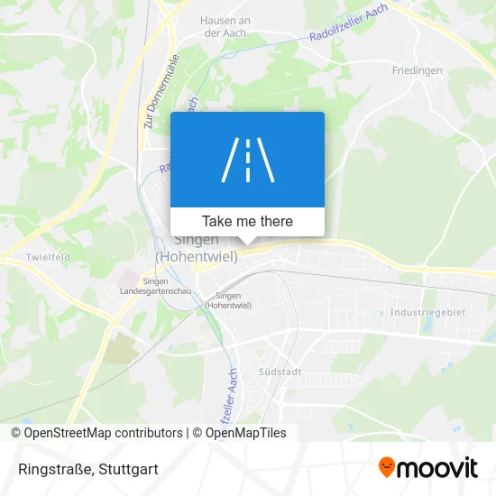 Карта Ringstraße