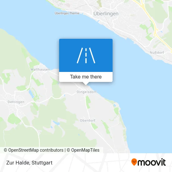 Карта Zur Halde