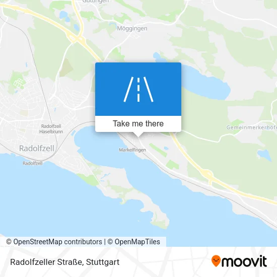 Карта Radolfzeller Straße