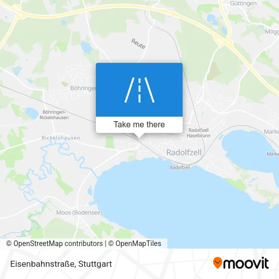 Карта Eisenbahnstraße