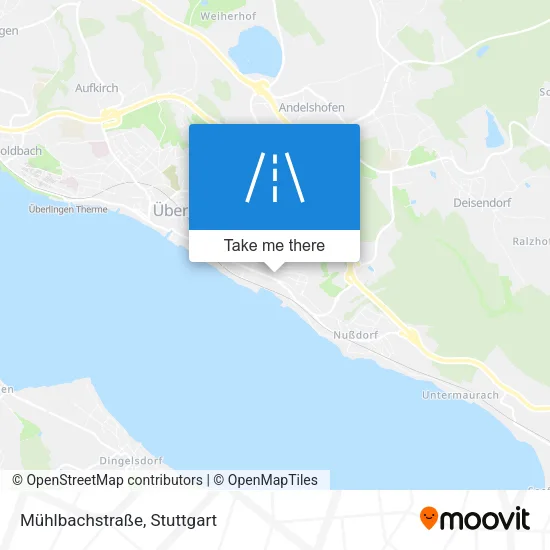 Карта Mühlbachstraße