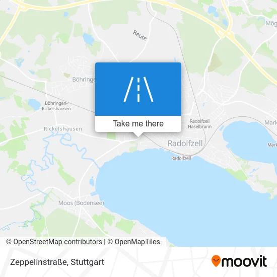 Карта Zeppelinstraße