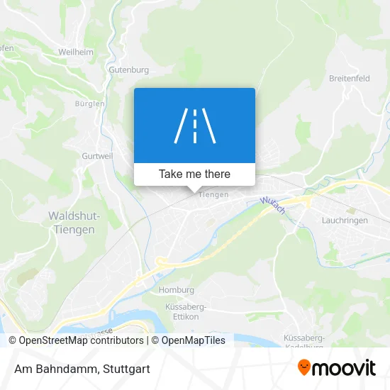 Карта Am Bahndamm