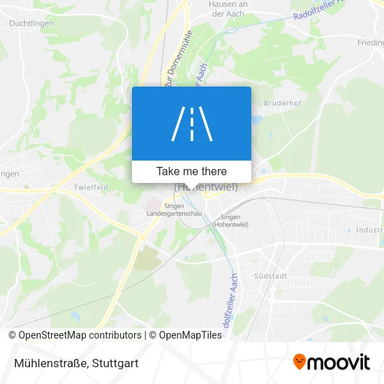 Карта Mühlenstraße