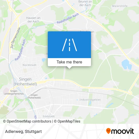 Карта Adlerweg
