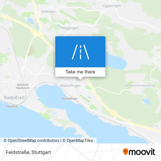 Карта Feldstraße