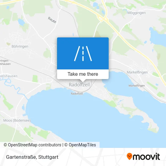 Карта Gartenstraße