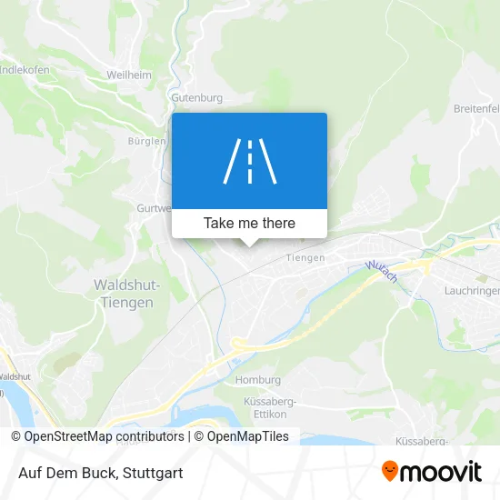 Карта Auf Dem Buck