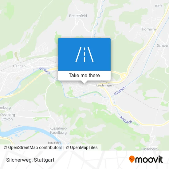 Карта Silcherweg