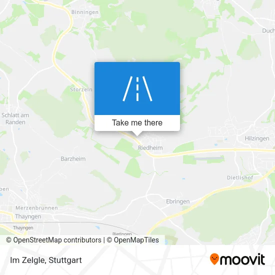 Карта Im Zelgle