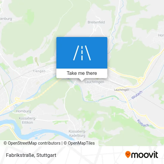 Карта Fabrikstraße