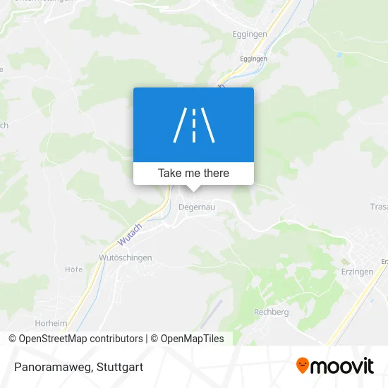 Карта Panoramaweg