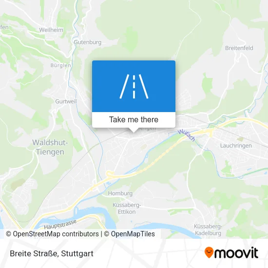 Карта Breite Straße