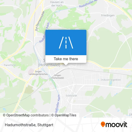 Карта Hadumothstraße