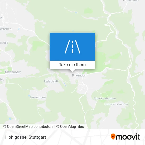 Карта Hohlgasse