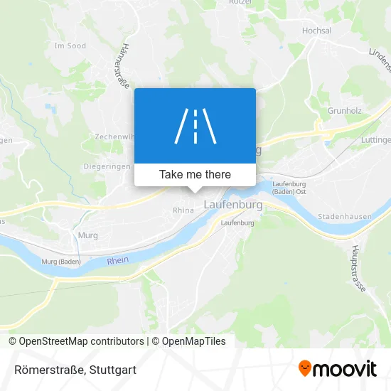 Карта Römerstraße