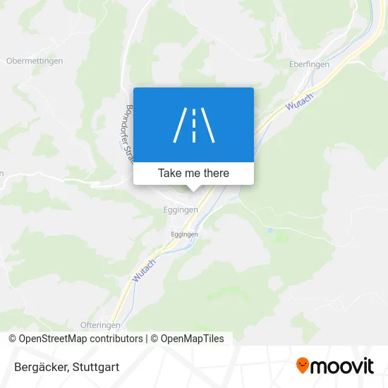 Карта Bergäcker