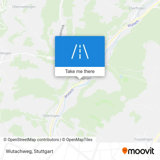 Карта Wutachweg