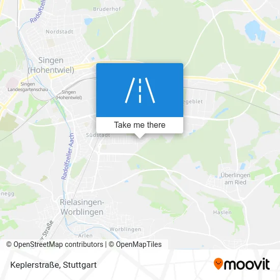 Карта Keplerstraße