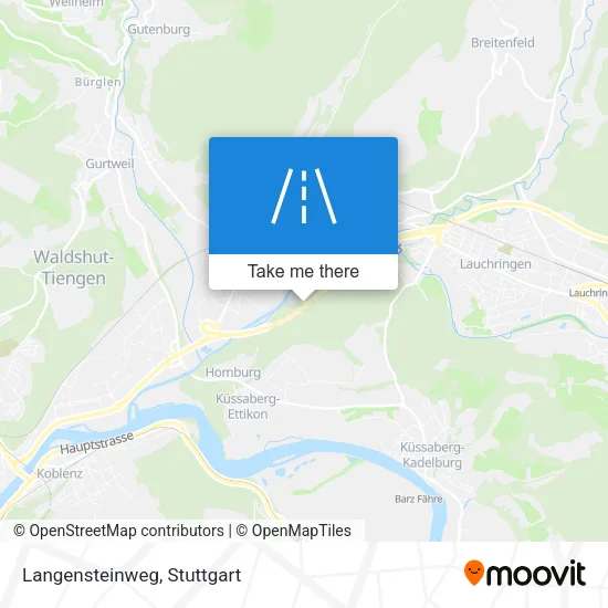 Карта Langensteinweg