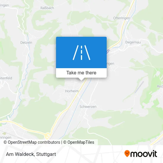 Карта Am Waldeck