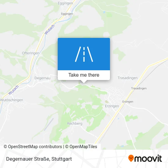 Карта Degernauer Straße