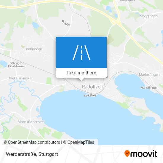 Карта Werderstraße