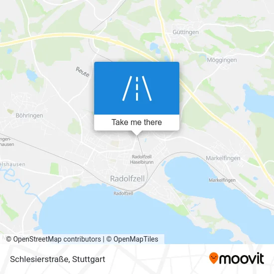 Карта Schlesierstraße