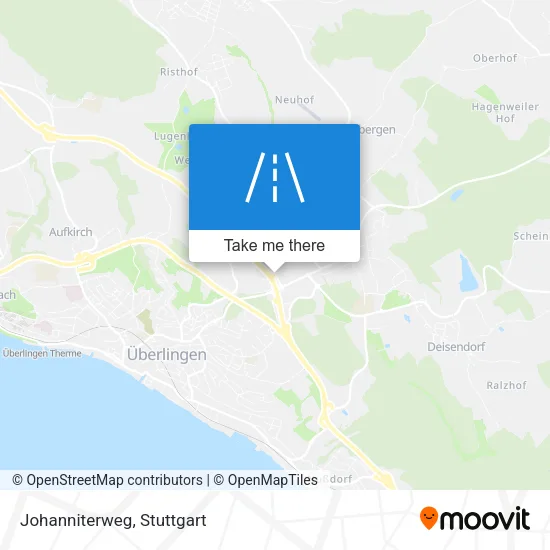 Карта Johanniterweg