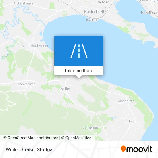 Карта Weiler Straße