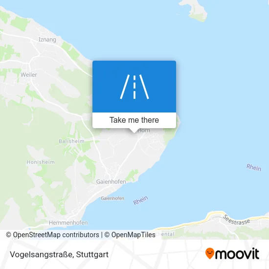 Карта Vogelsangstraße