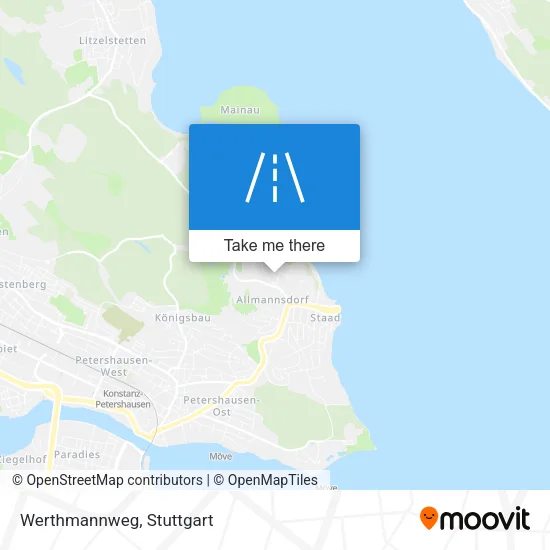 Карта Werthmannweg