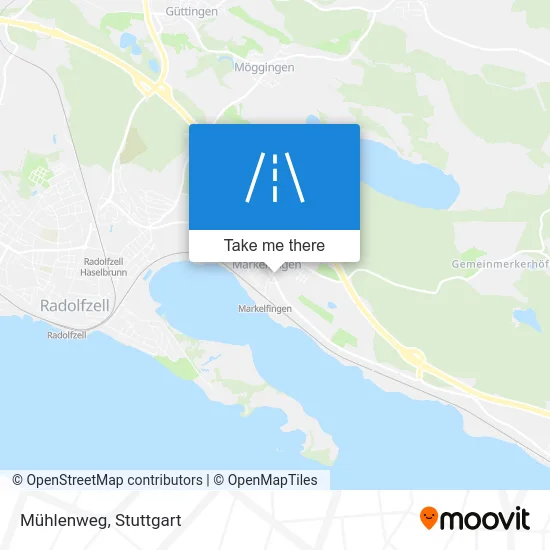 Карта Mühlenweg