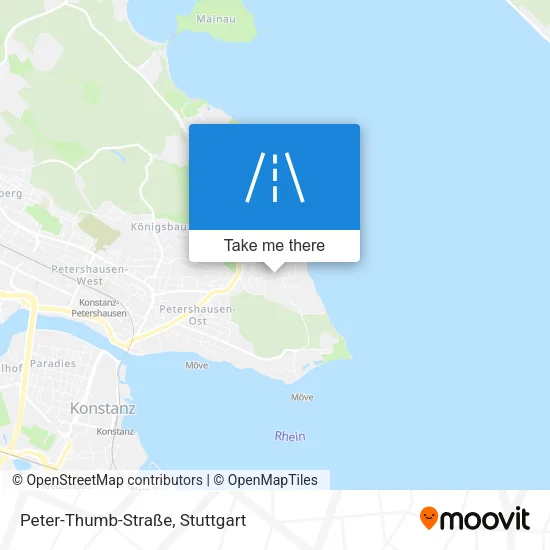 Карта Peter-Thumb-Straße