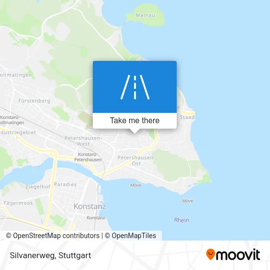 Карта Silvanerweg