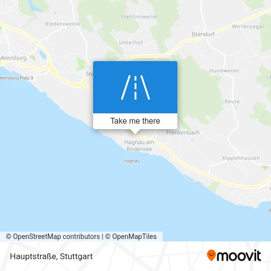 Карта Hauptstraße