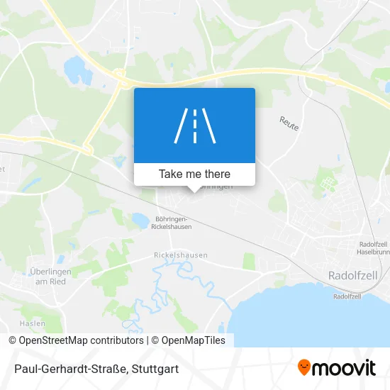 Карта Paul-Gerhardt-Straße